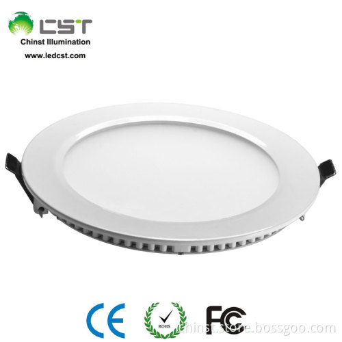 AC85-265V Diameter120mm 6W LED Flat Panel